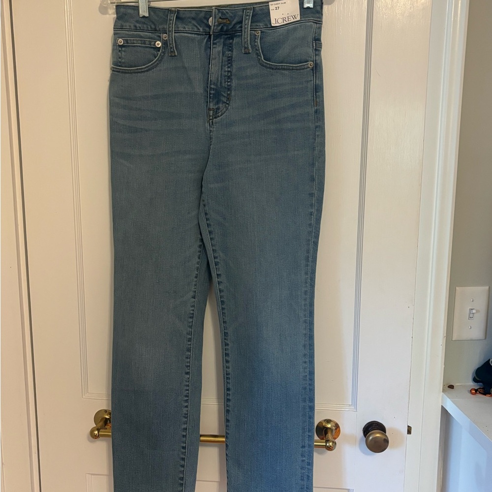 J. Crew Women's ‘03 Curvy Slim Jean.